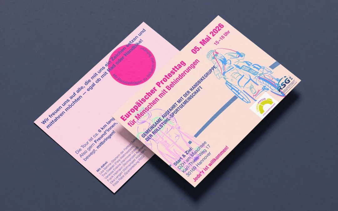 Europäischer Protesttag für Menschen mit Behinderungen 